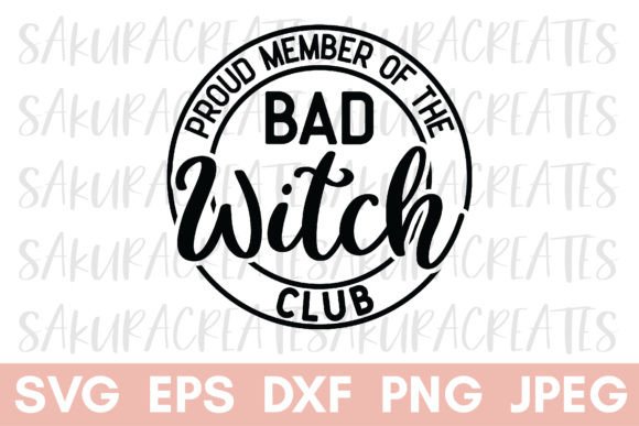 Bad Witch Club Halloween Witch Spooky Review for Real Embroidery Projects