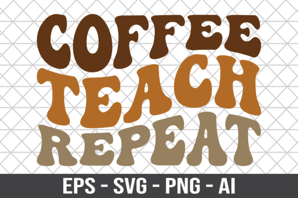 Coffee Teach Repeat Retro SVG: A Designer’s Honest Take for Real Embroidery Projects