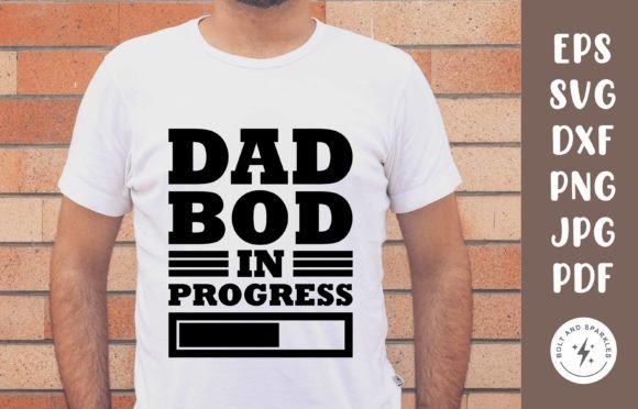 Dad Bod in Progress SVG: A Designer’s Real-World Take