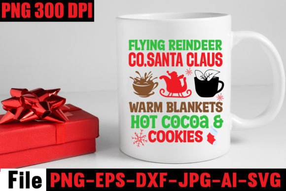 Flying Reindeer Co.santa Claus Warm Blan
