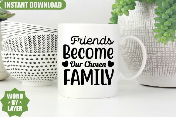 Friends Become Our Chosen Family SVG – A Designer’s Real-World Embroidery Review