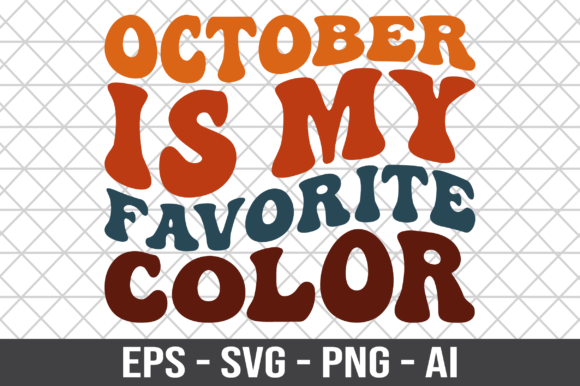 October is My Favorite Color Retro SVG Review