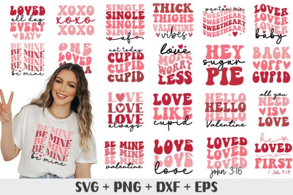 Retro Valentine SVG Bundle for Real Embroidery Projects